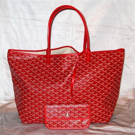 sac goyard rouge|maison goyard sac.